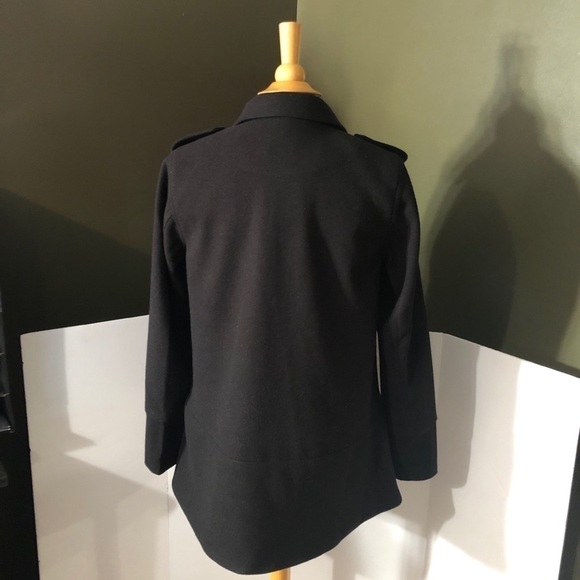 LOGO Lori Goldstein Black Button Up Jacket Sz XS - Picture 4 of 8